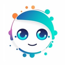 NextJob Logo - a smilling robot after finding a job